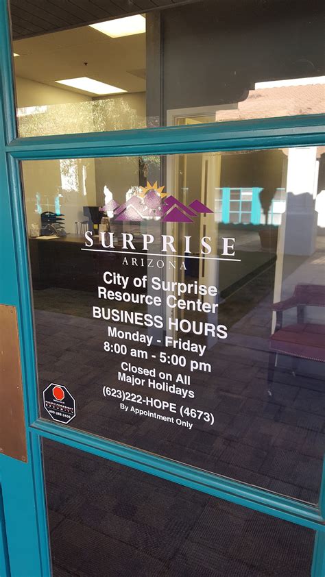 city of surprise resource center